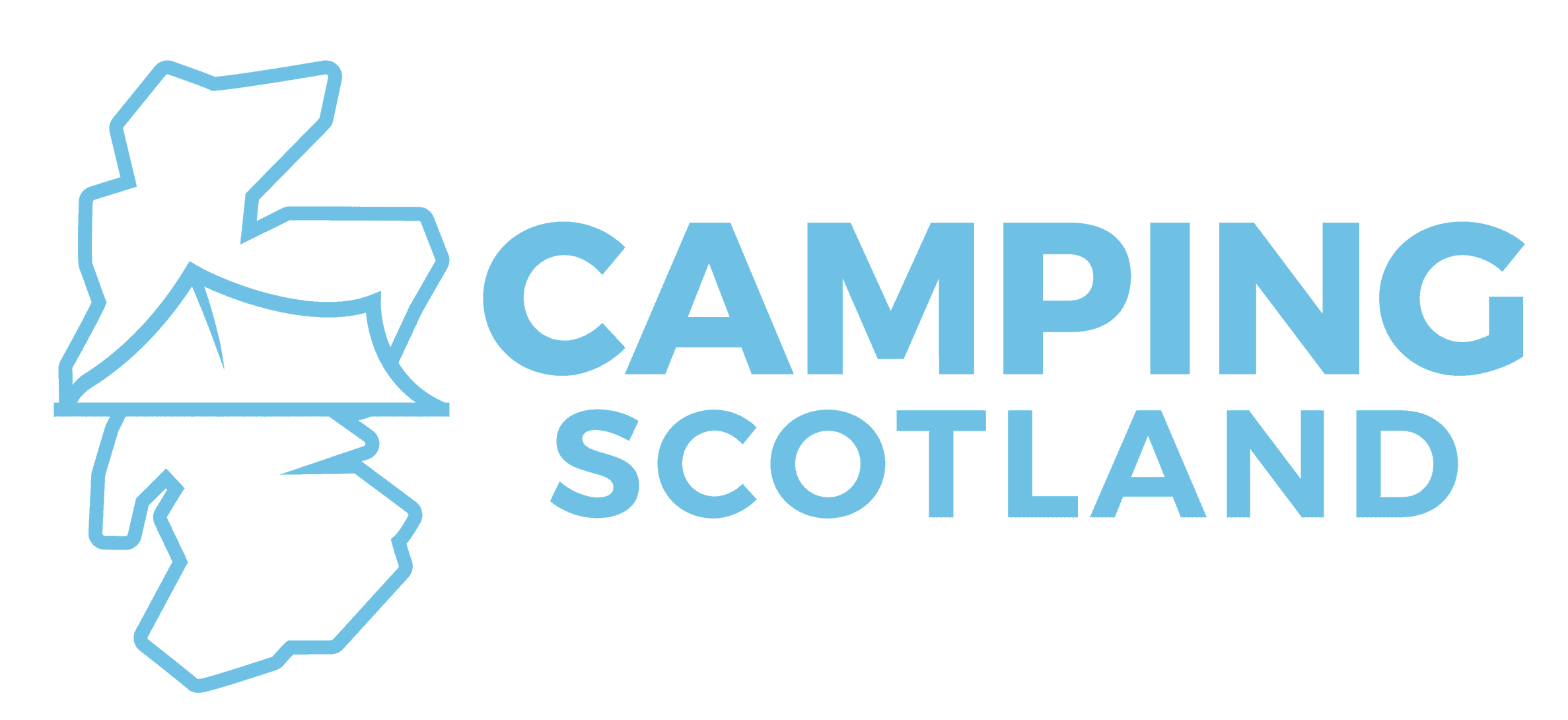 logo for camping scotland