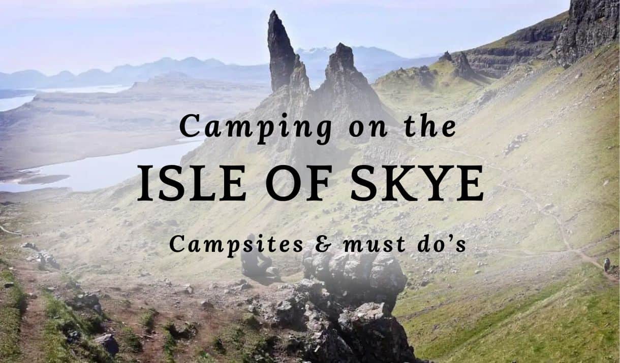 Campsites on the isle of Skye