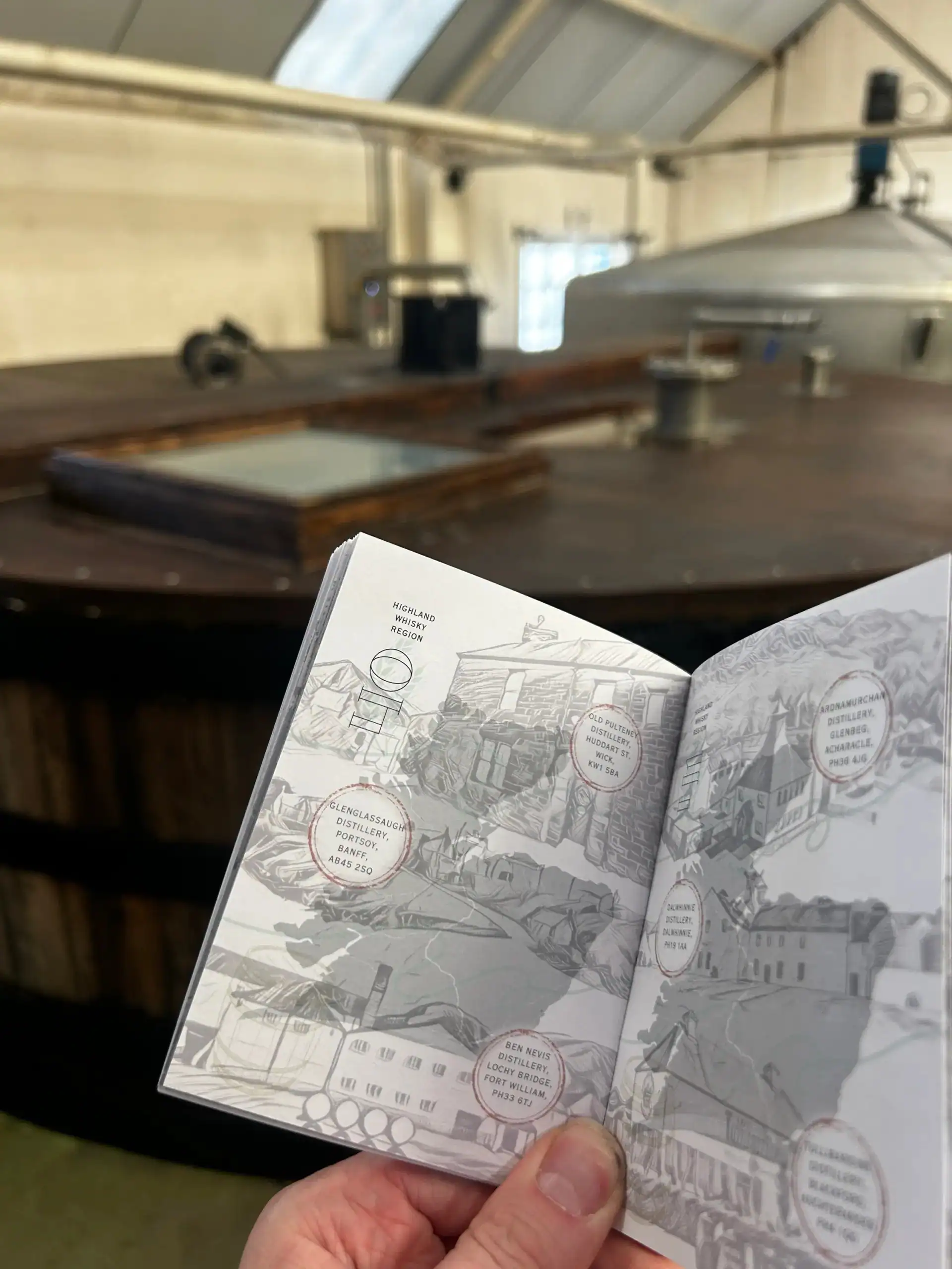 The Whisky Passport – Scottish Whisky Distillery Guide, Stamp book & Journal - Image 10