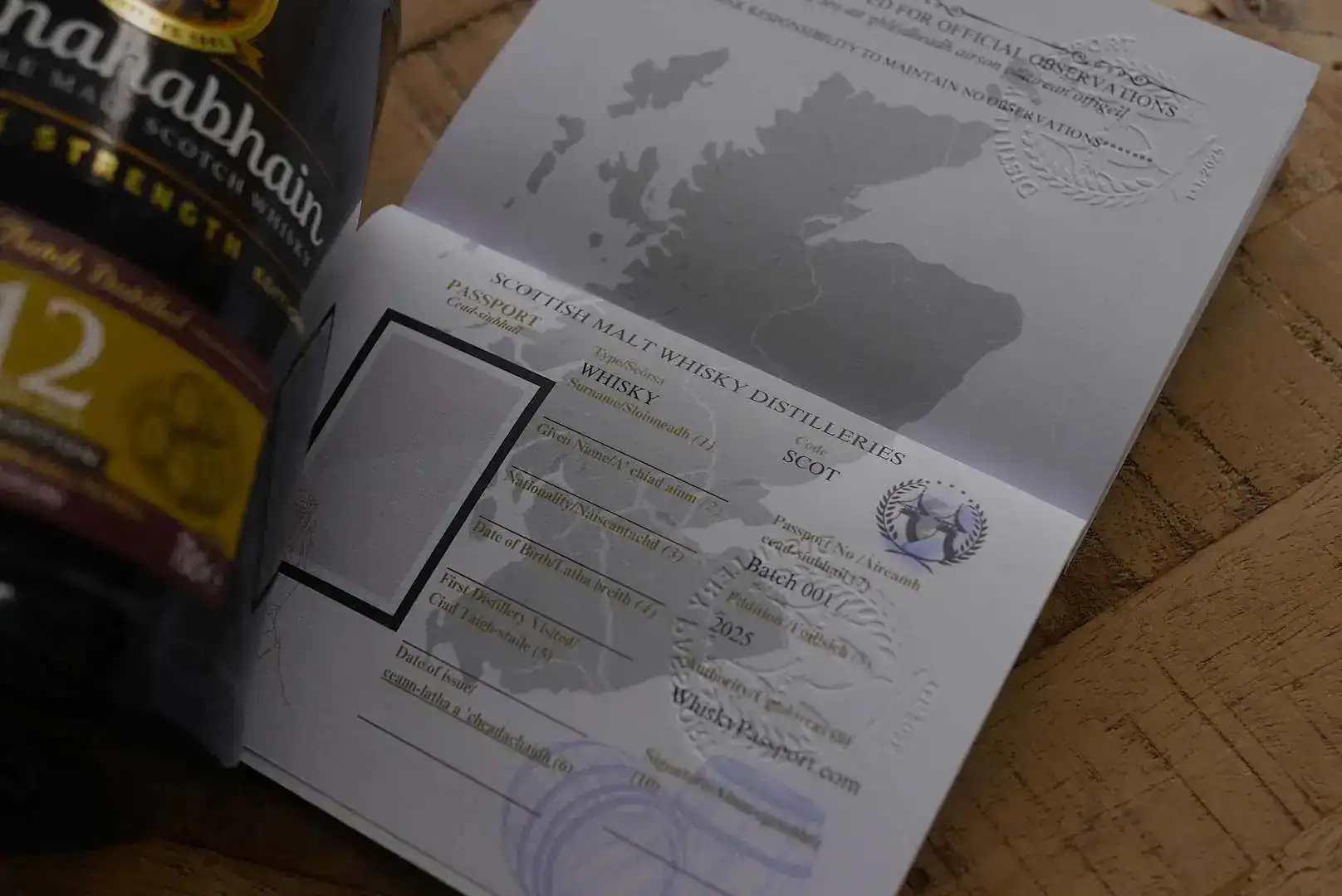 The Whisky Passport – Scottish Whisky Distillery Guide, Stamp book & Journal - Image 7